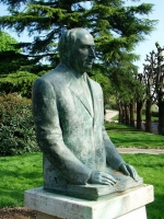 Bust of Bonaventura Somma in the Public Gardens, Chianciano Terme